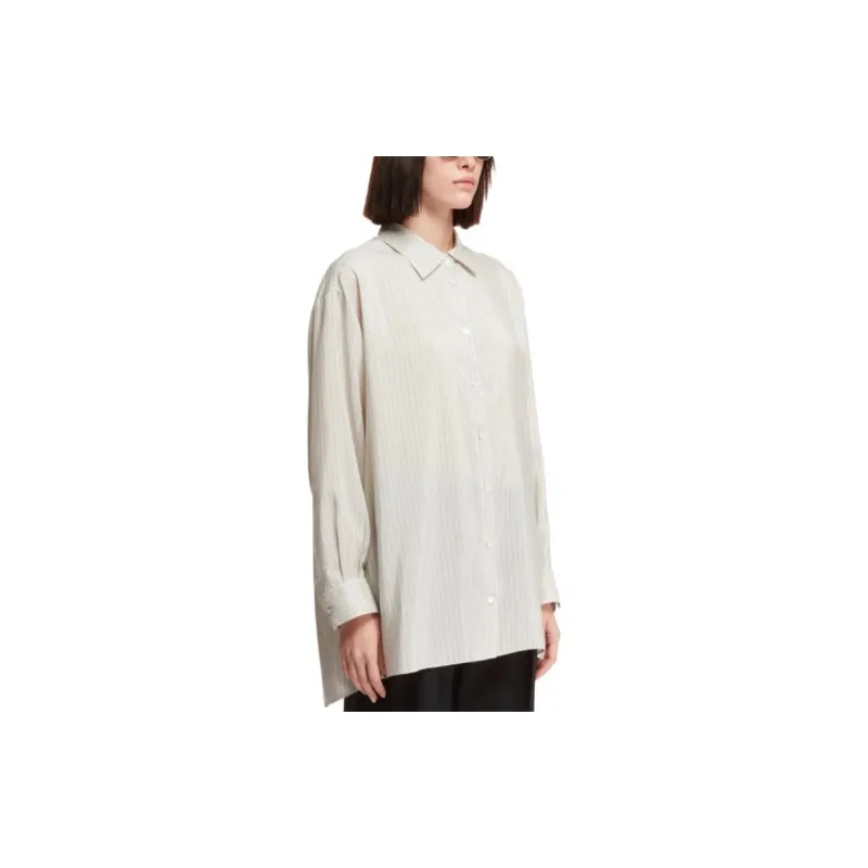 THE ROW Luka Silk Shirt-6