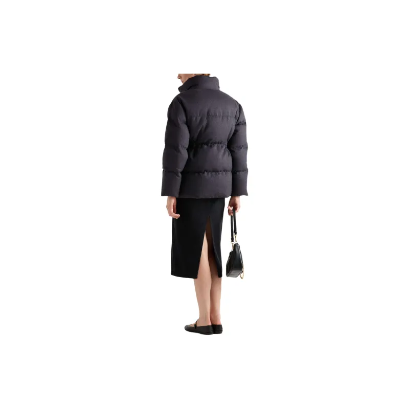 PRADA Flannel Down Jacket-1