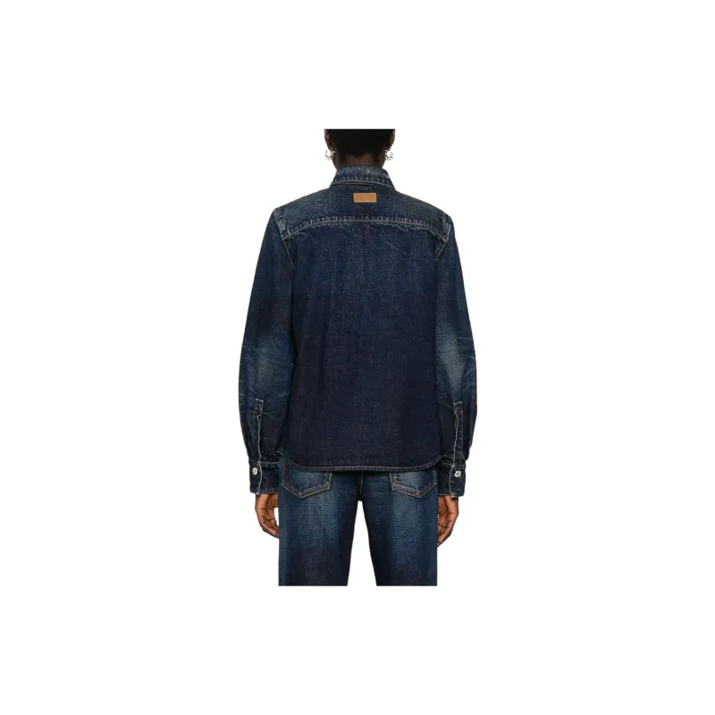 Ferragamo Whiskered Denim Shirt-2