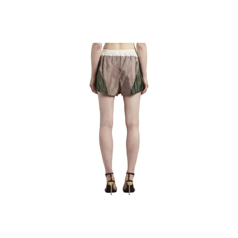 PALM ANGELS Colour-block Track Shorts-2