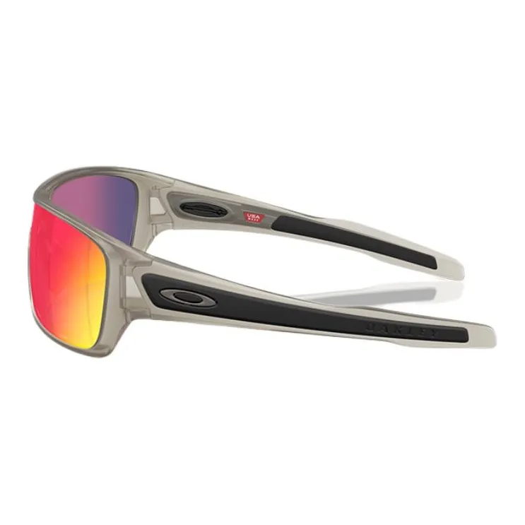 Oakley Injection Molded Irregular Shape Sunglasses Unisex Gray-2