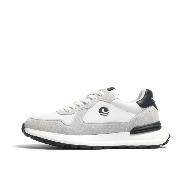 NAVIGARE Italy Version Small Sailboat Cushioned Anti-Slip And Wear-Resistant Lightweight Low-Top Casual Shoes Men's-0