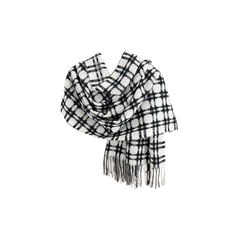 Lanza Knit Scarves Unisex-0