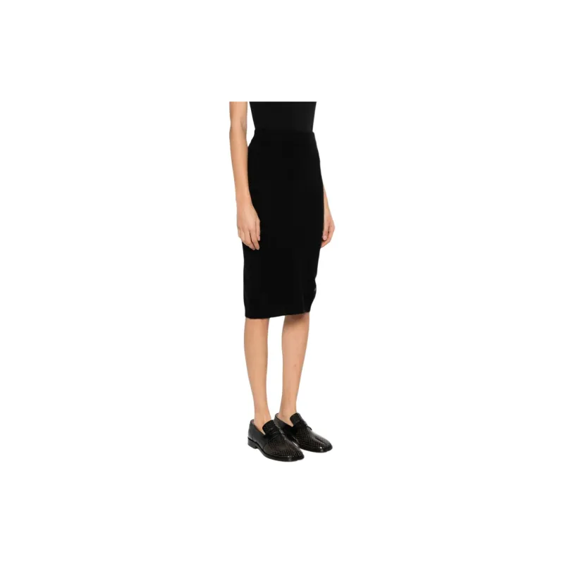 Vivienne Westwood Bea Logo Embroidered Midi Skirt-3