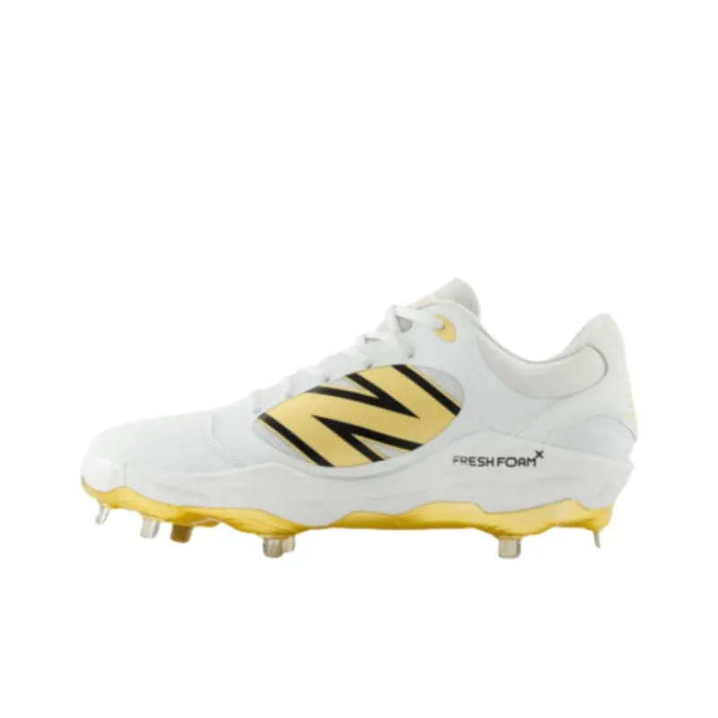 New Balance Fresh Foam 3000v7 White Metallic Gold Thunder-0