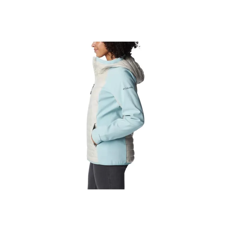 Columbia Powder Lite™ Jackets Coats Women's Blue White Multicolor-3