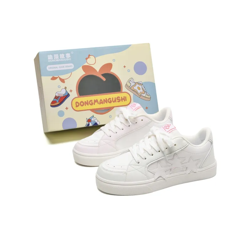 Anime Story Slip Resistant, Abrasion Resistant, Lightweight, Breathable Low Top Skateboard Shoes Unisex-63