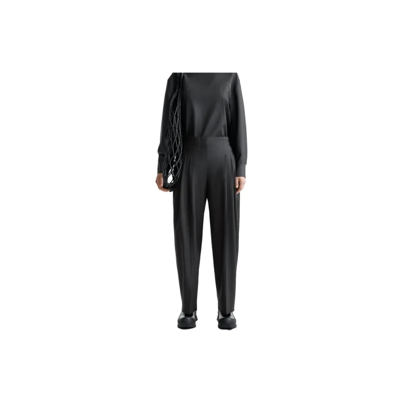 ZARA x STUDIO NICHOLSON Casual Pants Women's Black-3