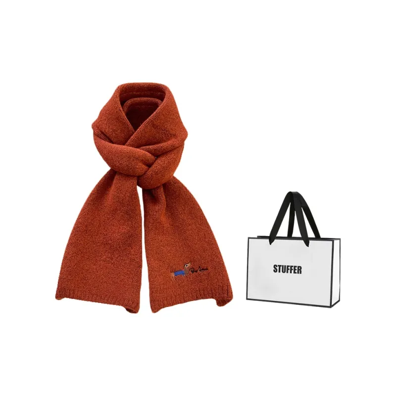 STUFFER Contains Wool Knit Scarves Unisex-16