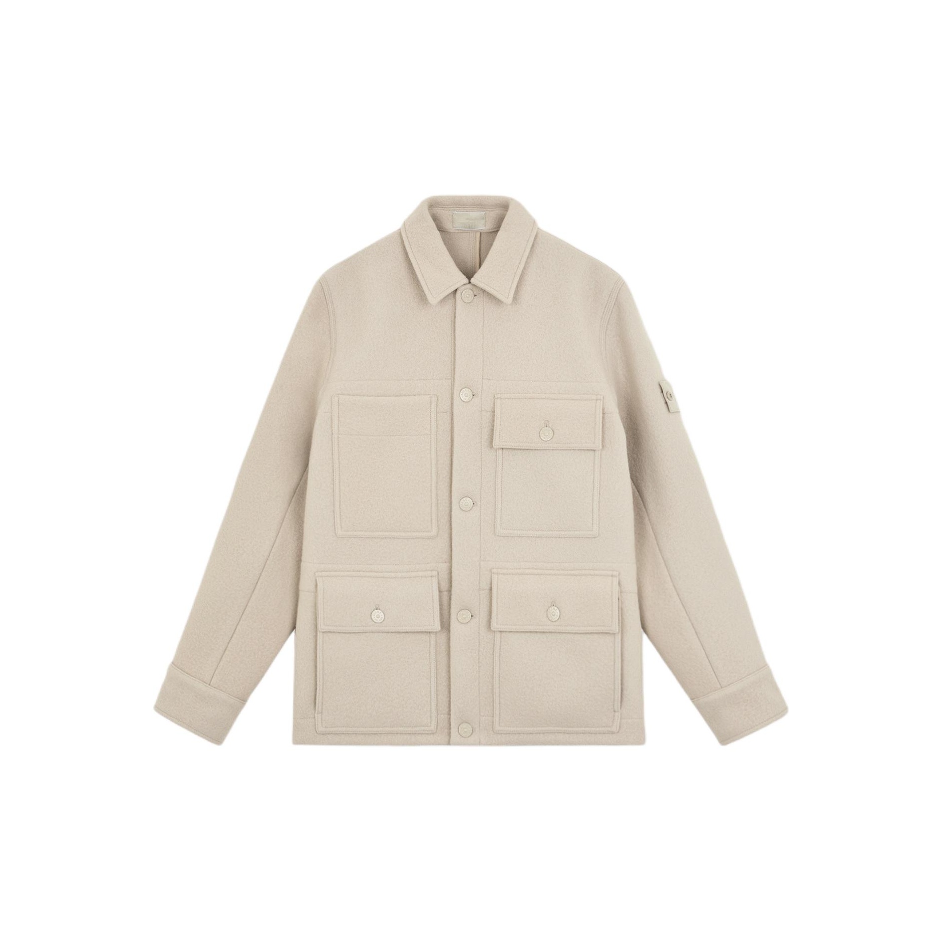 STONE ISLAND STONE ISLAND GHOST PIECES Jackets Men Marine