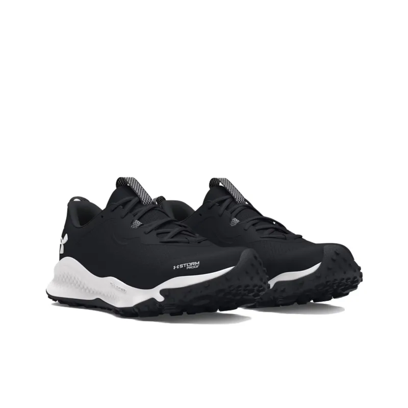 Under Armour Charged Maven Slip Resistant Low Top Running Shoes Women's Black White-2