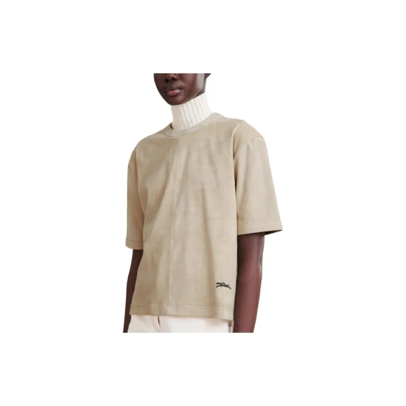 LONGCHAMP T-Shirts Women's Gray-3