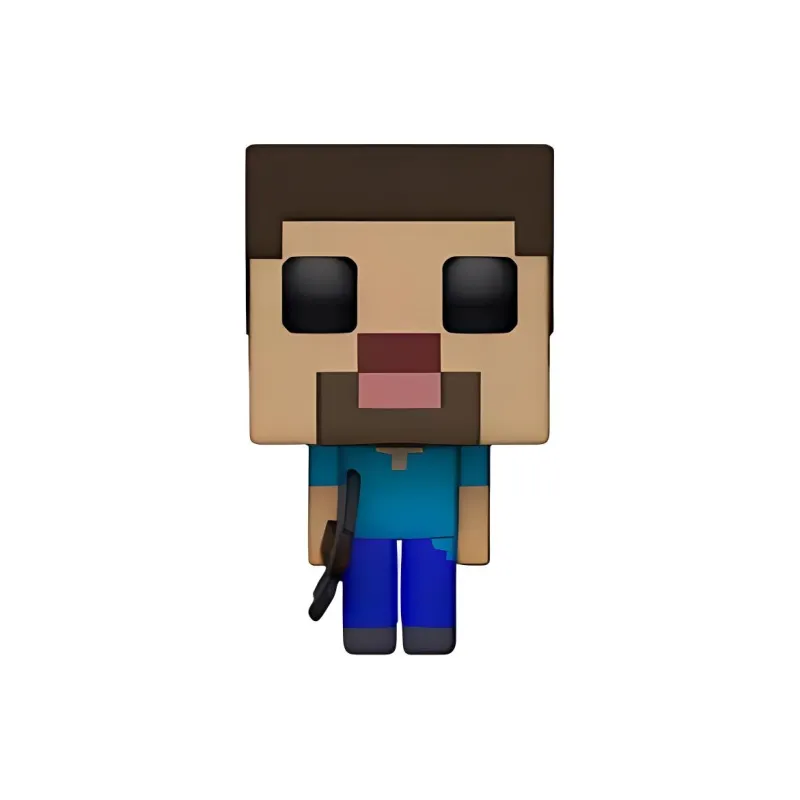 Funko POP! Collection GAMES Minecraft Steve Chibi Figures-4