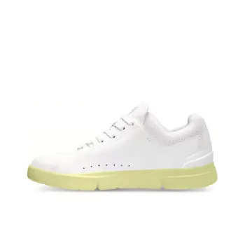 On The Roger Advantage Cushioning, Wear Resistant Low Top Running Shoes Men's White Green