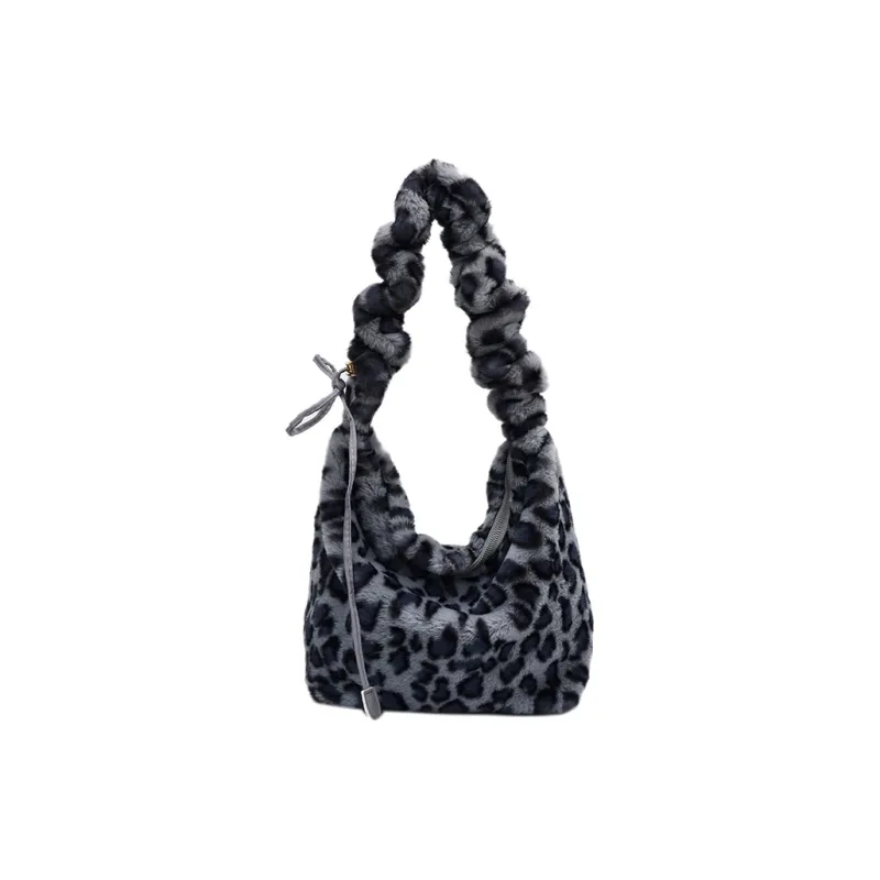 Yalu Velour Handbag, Shoulder Bag Regular Women's Multicolor-11