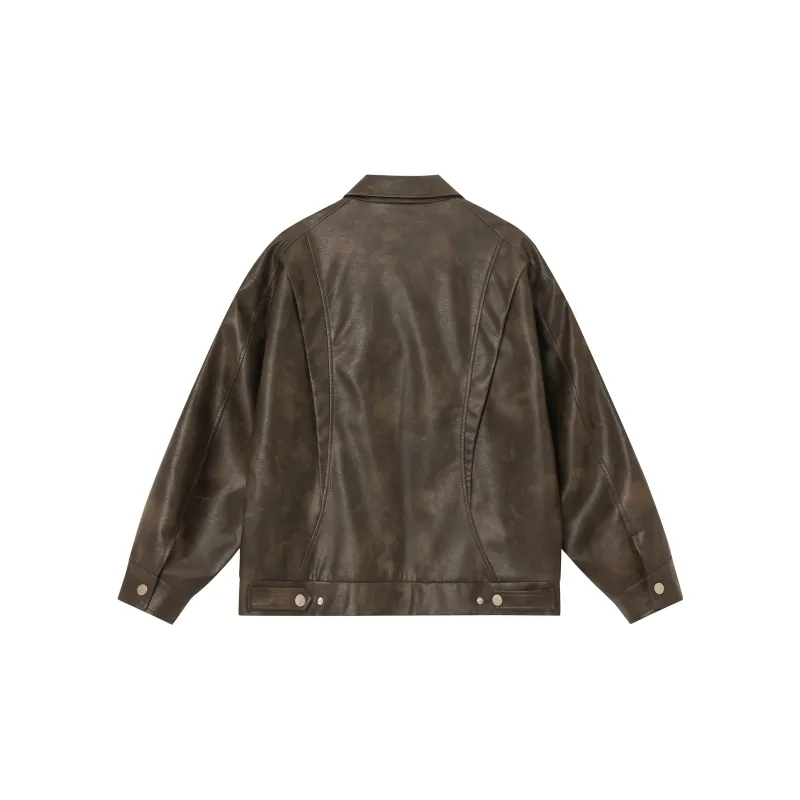 FORNINES Leather Jackets Unisex-1