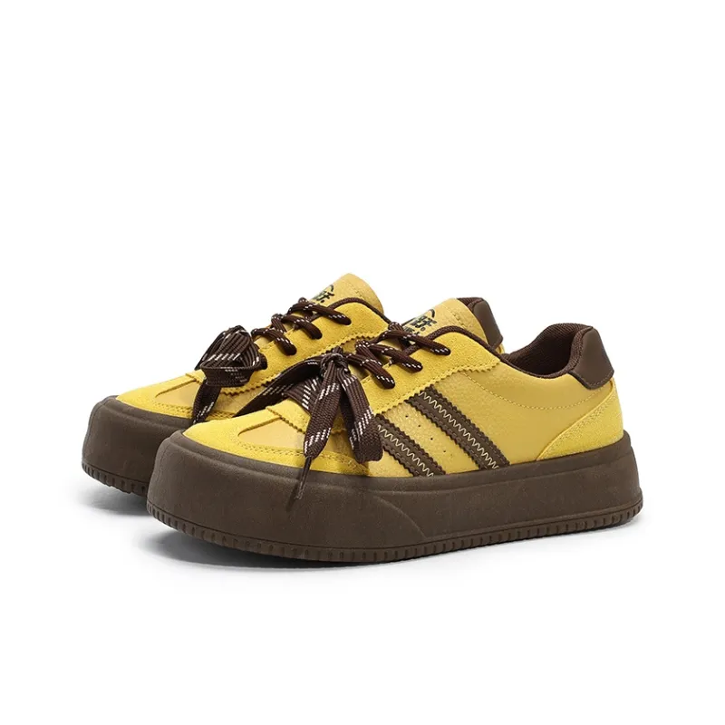 Dafu Leaps Forward German Army Trainers Anti-Slip And Wear-Resistant Breathable Low-Top Skateboard Shoes Women's-7
