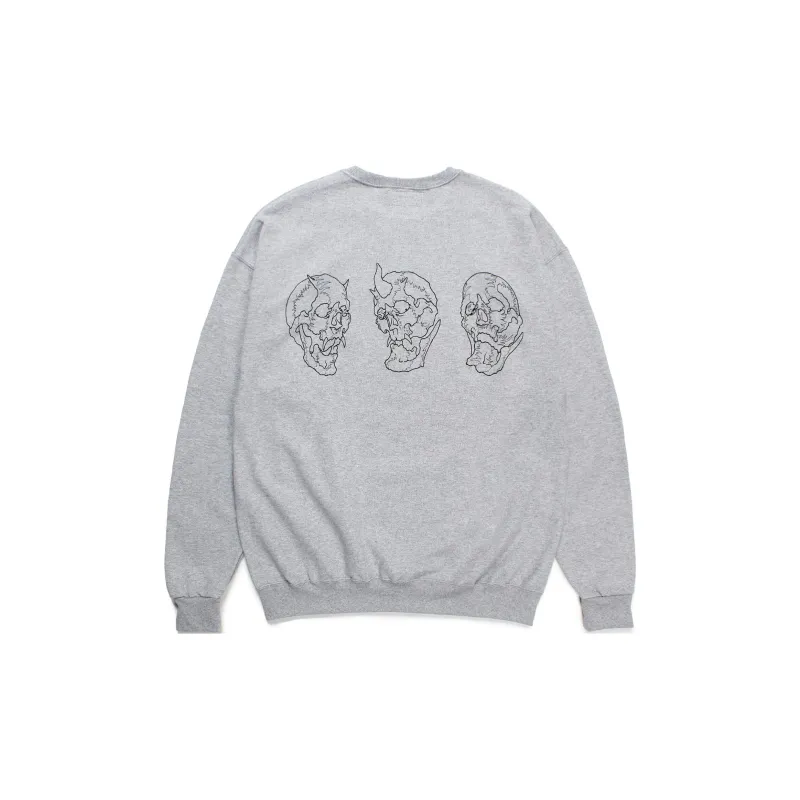 WACKO MARIA x 56 TATTOO STUDIO FW24 Sweatshirt Men's Gray-1