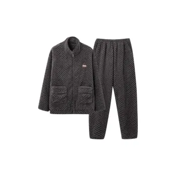 MIIOW Pajama Set Men's Dark Gray