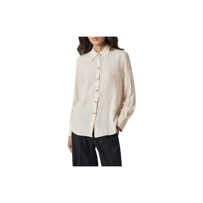 Paul Smith Spread collar Crepe Shirt-3