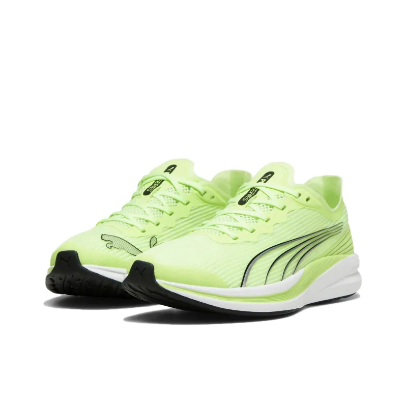 PUMA Anti Slip Wear Resistant Low Top Running Shoes Unisex Green-2