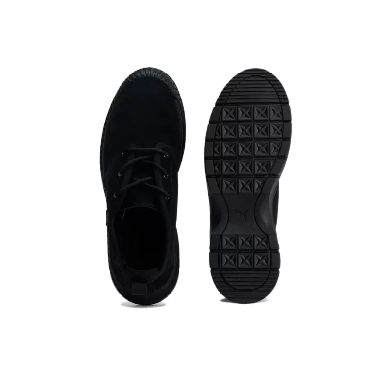 PUMA Utility Slip Resistant Thermal Low Top Casual Shoes Women's Black-3