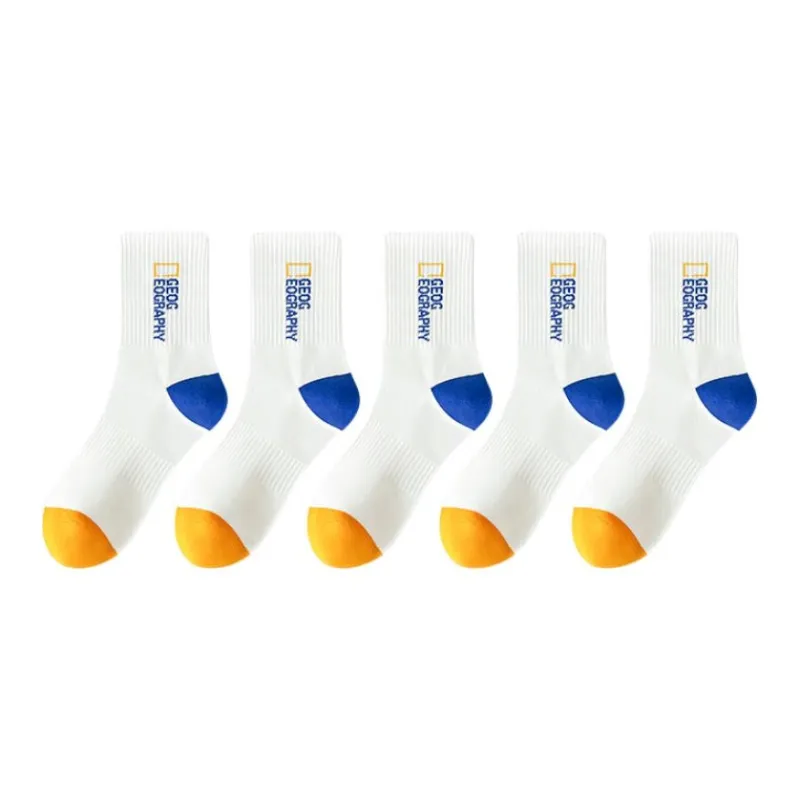 ROBINHOOD Mid Calf Socks Men's 5 Pack-8