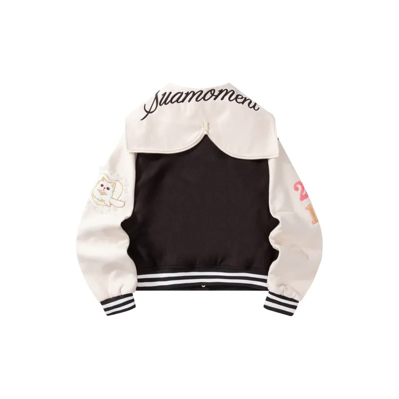 Suamoment Cropped Coats Women's-8