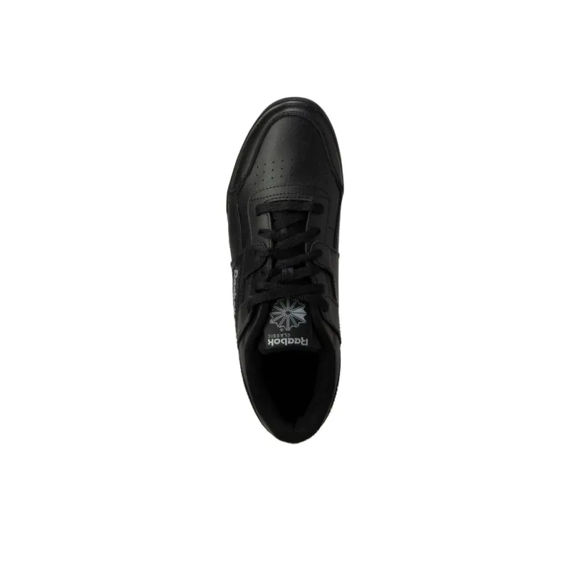 Reebok Workout Anti Slip Wear Resistant Low Top Skateboard Shoes Unisex Black-3