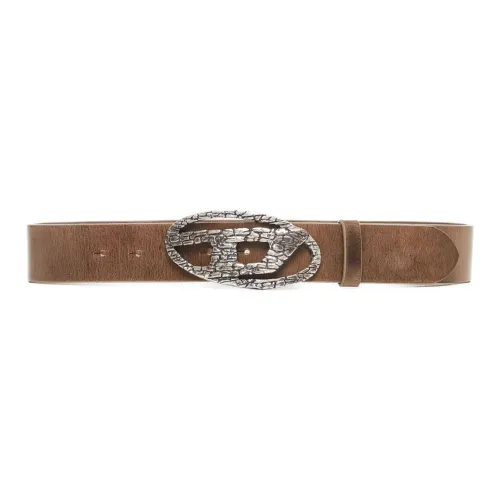 DIESEL B 1Dr Logo Buckle Belt