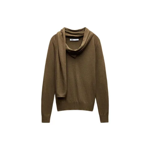 ZARA Sweaters Women's Light Khaki