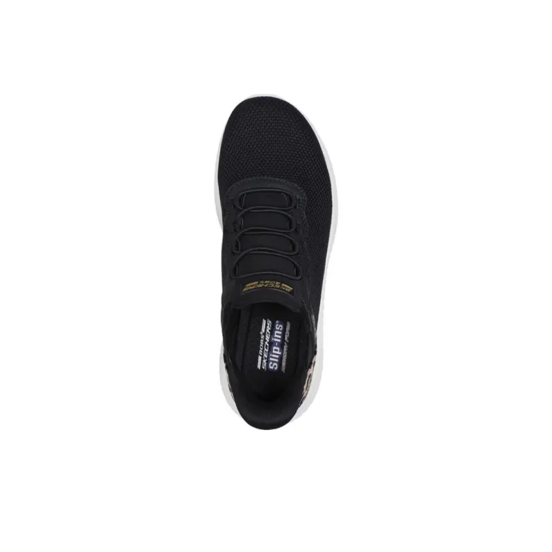 Skechers BOBS Sport Anti Slip Wear Resistant Low Top Casual Shoes Women's Black-2