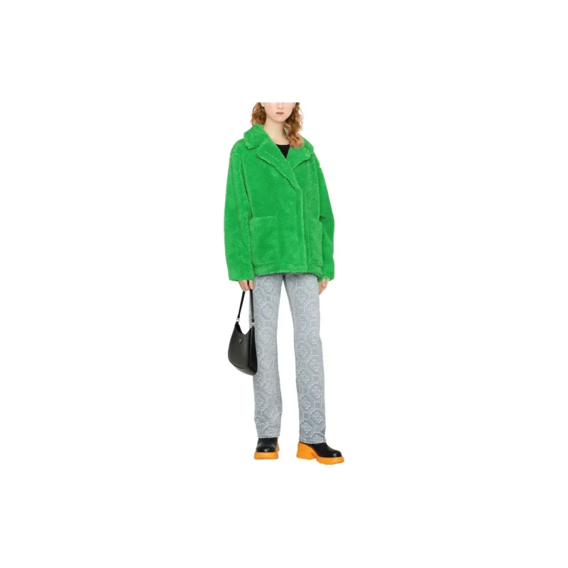 STAND STUDIO Marina Faux shearling Jacket-1