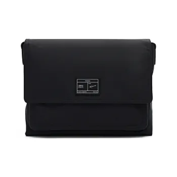 PEDRO Nylon Crossbody Bag, Shoulder Bag Men's Black/Light Taupe