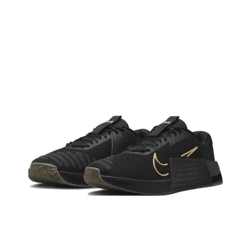 Nike Metcon 9 Wear Resistant Low Top Running Shoes Men's Black-2