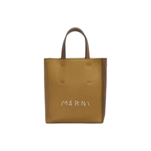 MARNI Cow Leather Handbag Mini Women's Old Rose Blush Peach