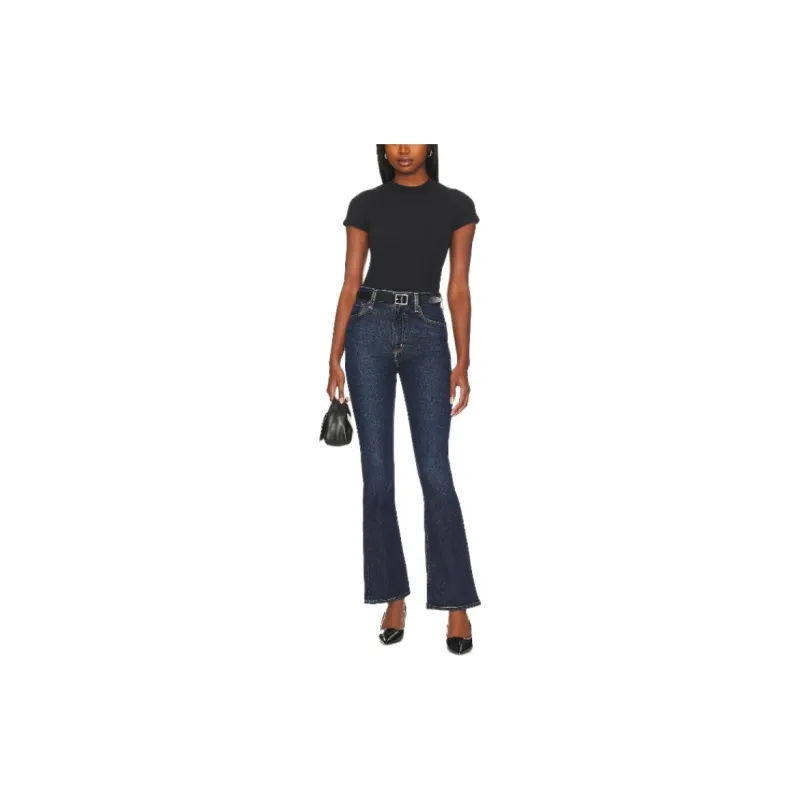 AGOLDE Nico High-Waisted Bootcut Jeans-3
