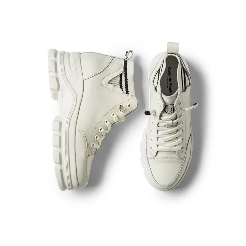 Coup De Foudre Height Increasing Coverage High-Top Skateboard Shoes Women's 6cm-7