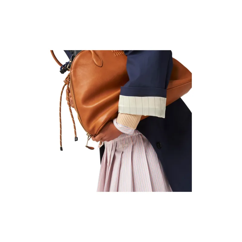 MIU MIU Embroidered Poplin Mini Skirt-3