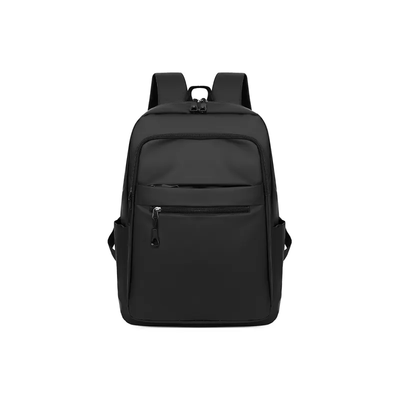 MingLu Oxford Backpack Regular Unisex Gray/Black-2
