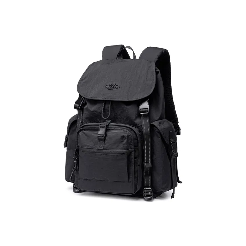 WINNER Nylon Backpack Large Size Unisex Brown/Black-11