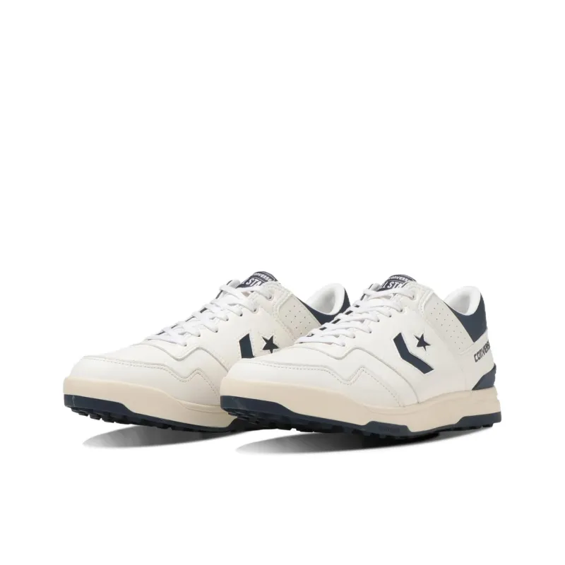 Converse Anti-Slip Wear-Resistant Low-Top Golf Shoes Unisex White-2