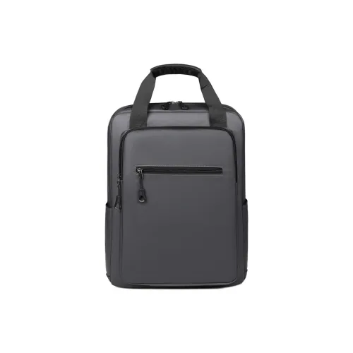 MingLu Membrana Dermalis Backpack Regular Unisex Gray/Black