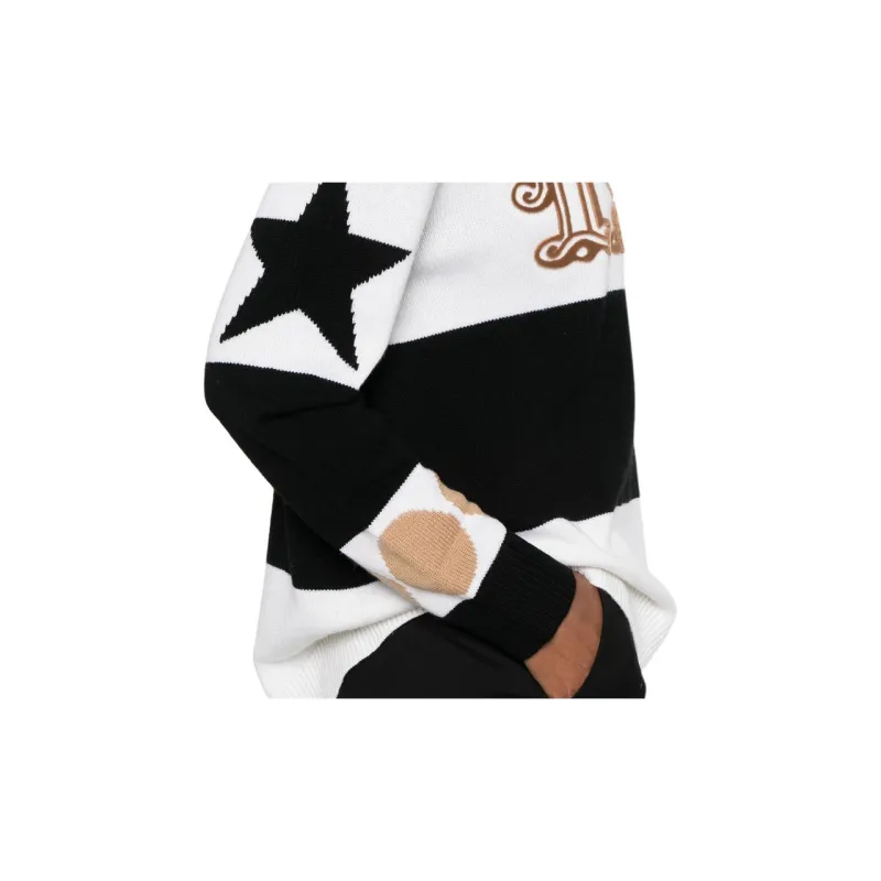 MaxMara Star Patterned Crewneck Jumper-5