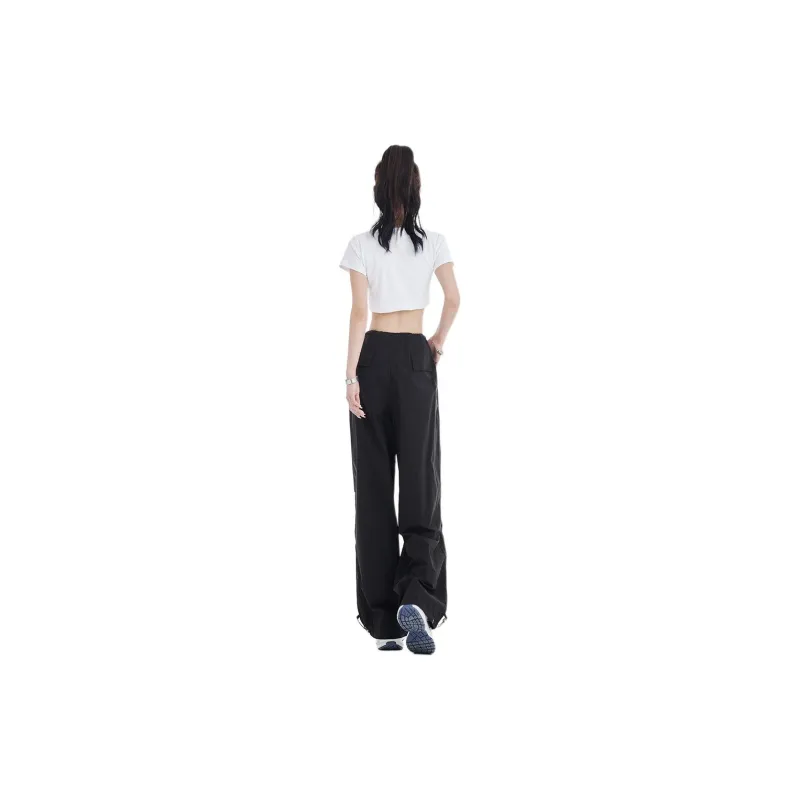 Kazakhstan Cargo Pants Women's Black-0