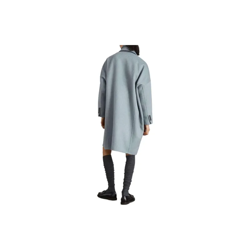 Brunello Cucinelli Monili Double Breasted Coat-2