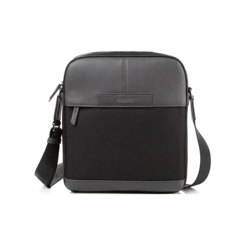 AMERICAN TOURISTER Nylon Crossbody Bag Unisex Black-0