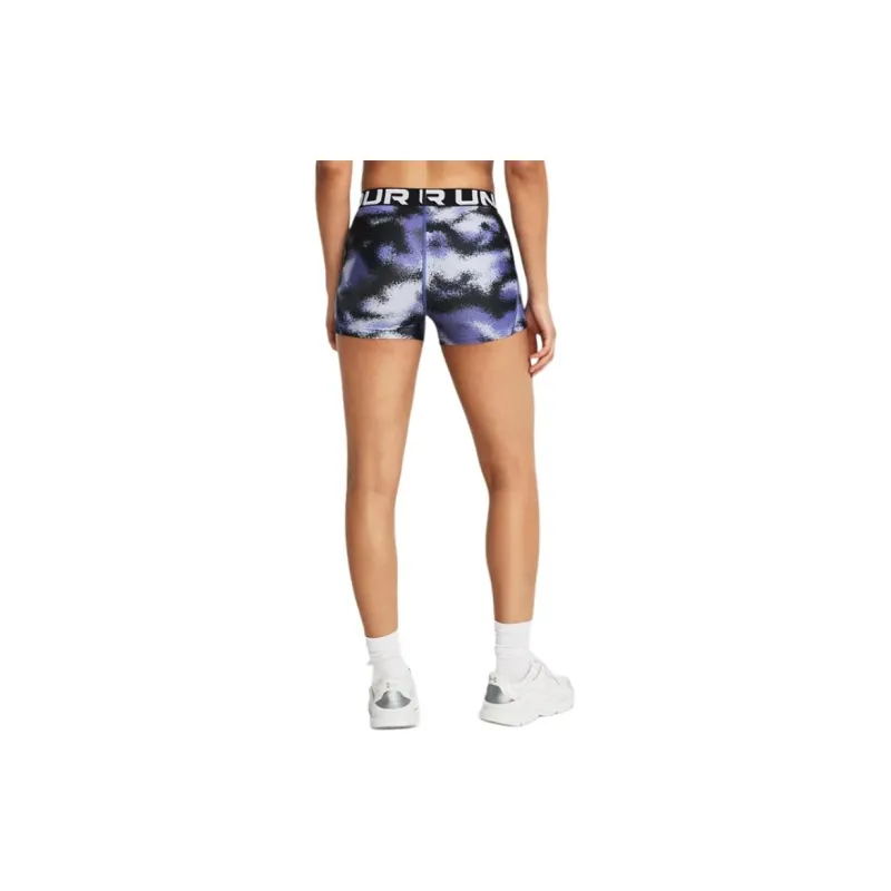 Under Armour Heatgear® Printed Shorty Casual Shorts Women's Purple-4