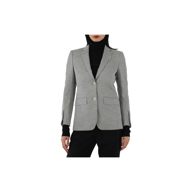 Burberry Business Suits Women's Light Gray-1