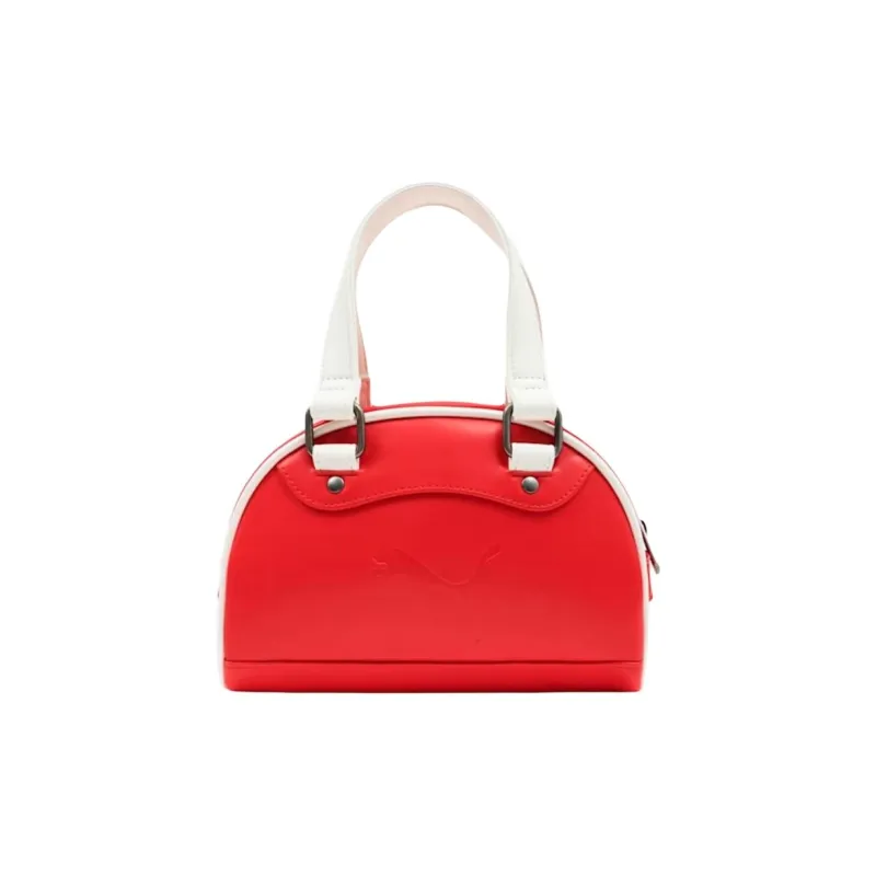 PUMA PU Shoulder Bag, Crossbody Bag, Handbag Mini Women's Red-2